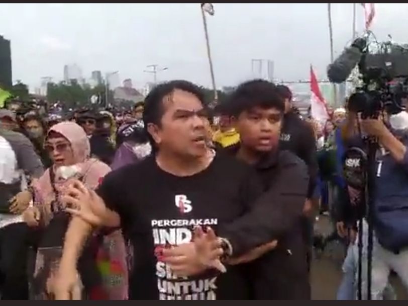 Empat Orang Diduga Pelaku Penganiayaan Ade Armando Tiga Dari Luar