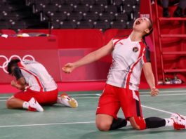 Kemenangan ganda putri Indonesia di Olimpiade Tokyo 2020
