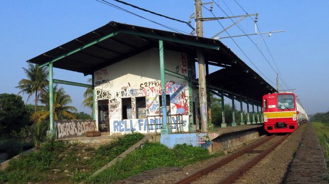 Stasiun Pondok Rajeg bakal kembali dioperasikan kembali