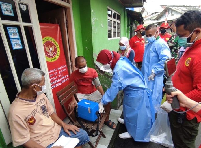 Vaksinasi BIN di Bogor Tengah