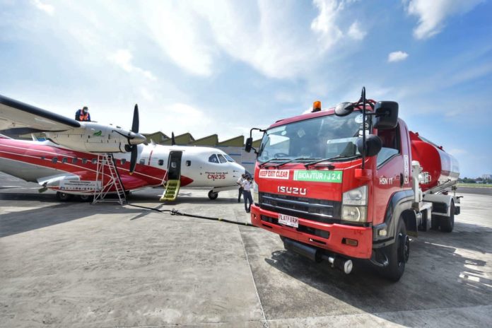 CN 235 uji coba gunakan avtur dari kelapa sawit