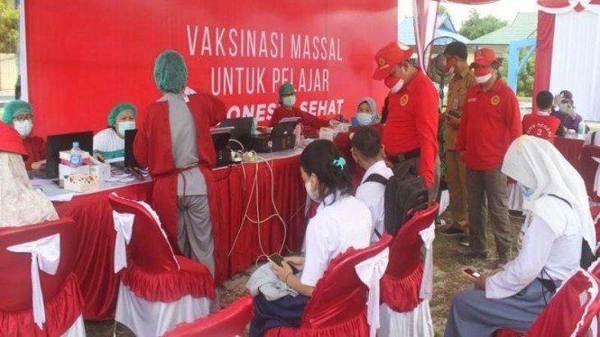 BIN gelar vaksiansi covid-19 di Kalimantan Tengah