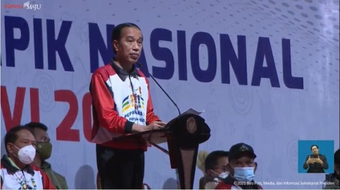 Presiden Jokowi tutup Peparnas Papua