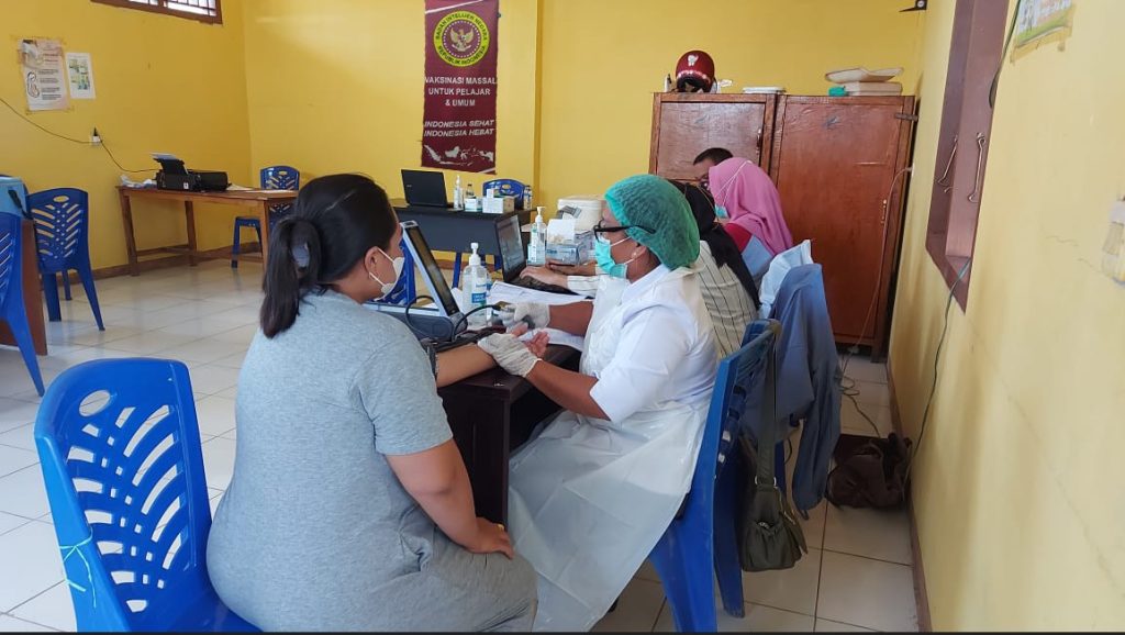 Vaksinasi BIN di Boven Digoel