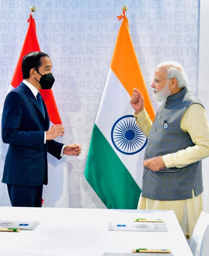 presiden jokowi bertemu PM India