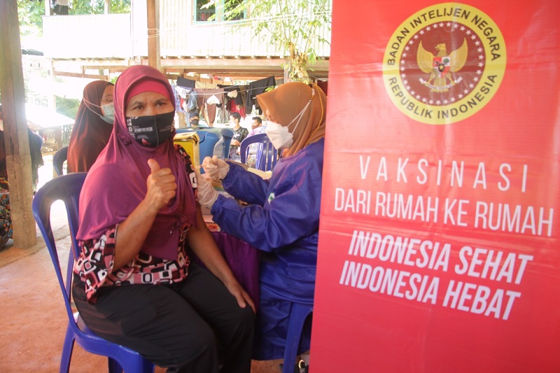 vaksinasi BIN di Sulawesi Barat