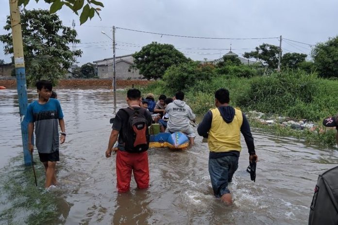 Ilustrasi banjir