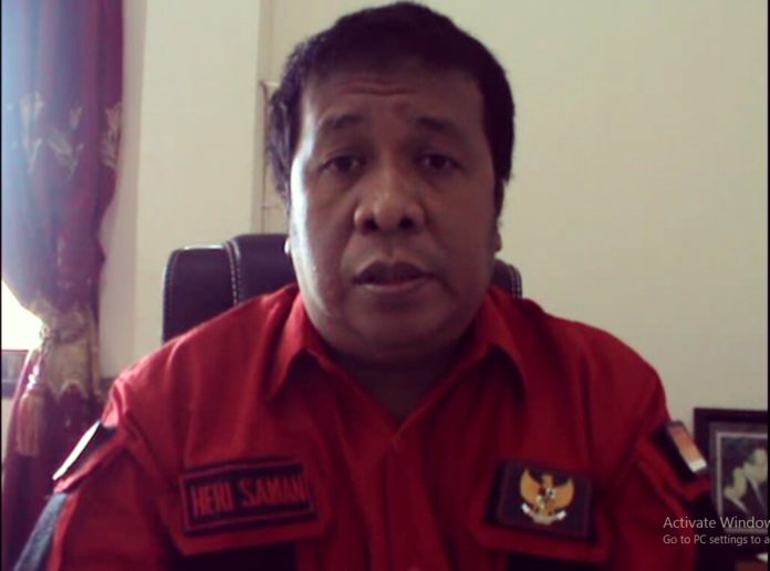Ketua DAD Kabupaten Landak Heri Saman