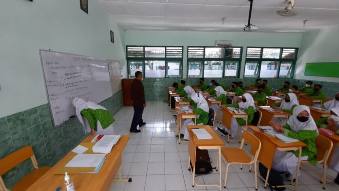 PTM sekolah di Yogyakarta (istimewa)