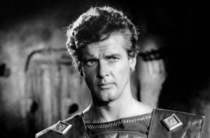 Roger Moore dalam serial TV Ivanhoe