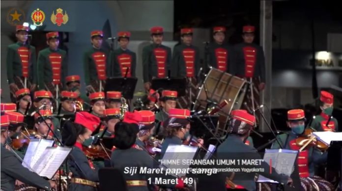 Yogyakarta Royal Orchestra mainkan Himne Serangan Umum 1 Maret