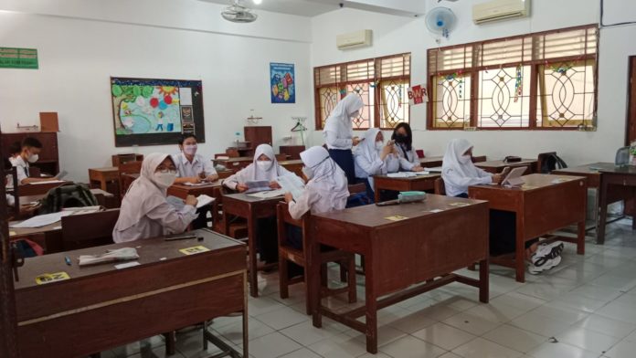 Aktivitas siswa di SMPN 8 Yogya