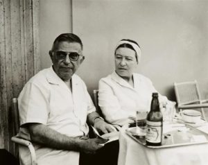 Jean-Paul Sartre dan Istrinya Simone de Beauvoir