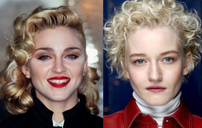 Madonna dan Julia Garner