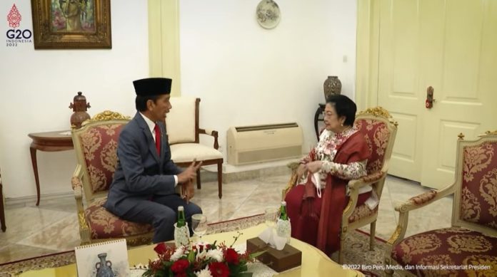 Presiden Jokowi ajukan angka dua kepada Megawai Soekarnoputri