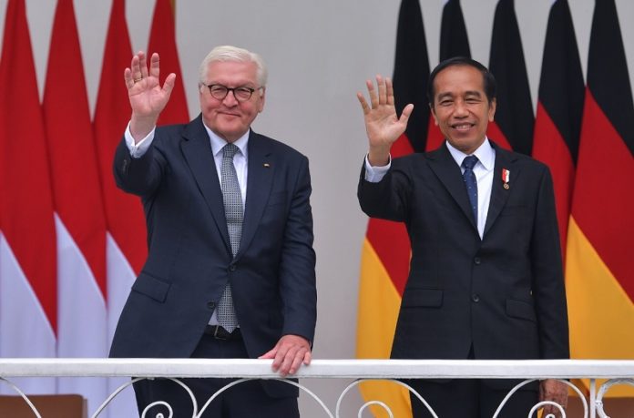 Presiden Jokowi dan Presiden Jerman Steinmeier