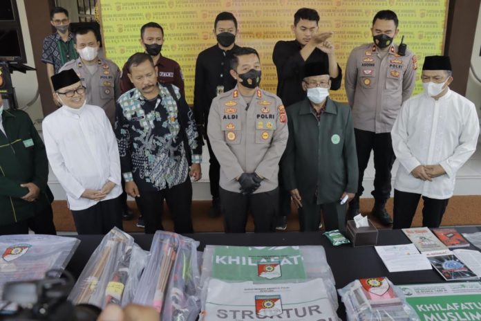 Kapolres Karawang rilis kasus Khilafatul Muslimin