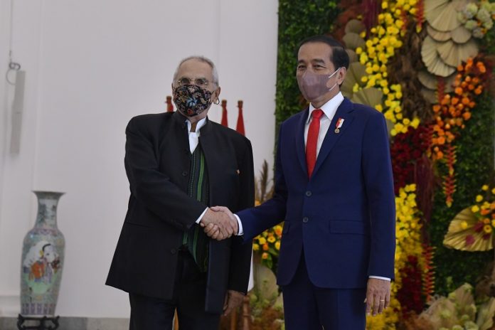 Ramos Horta dan Presiden Jokowi di Istana Bogor