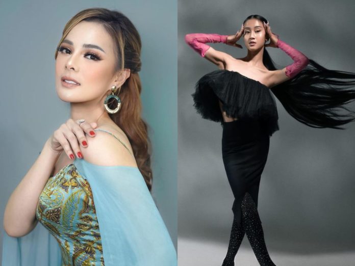 Kolase foto Astrid Tiar dan Keisya Levronka (Instagram)