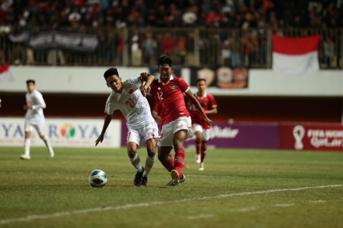 Timnas U-16 saat kalahkan Vietnam di Grup A Piala AFF U-16