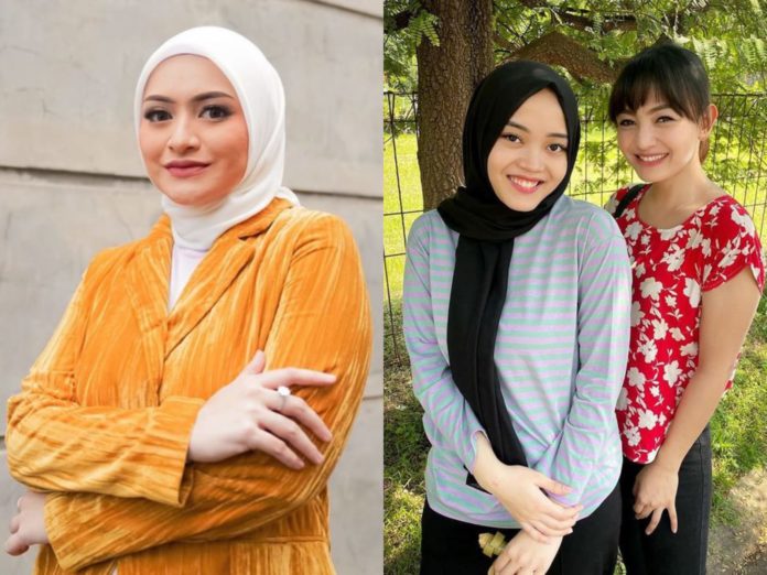 Kolas foto Nathalie Holscher dan Riesca Rose (Instagram)
