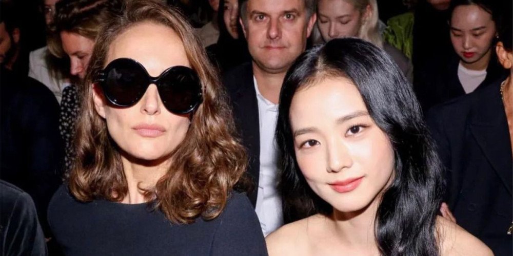 natalie portman dan jisoo blackpink