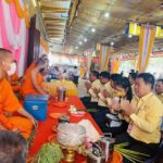 Festival keagamaan "Pchum Ben" Kamboja. (instagram.com/@cash_u_up)