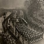 Iring-iringan pemakaman Raja George VI. (twitter.com/@cspencer1508)