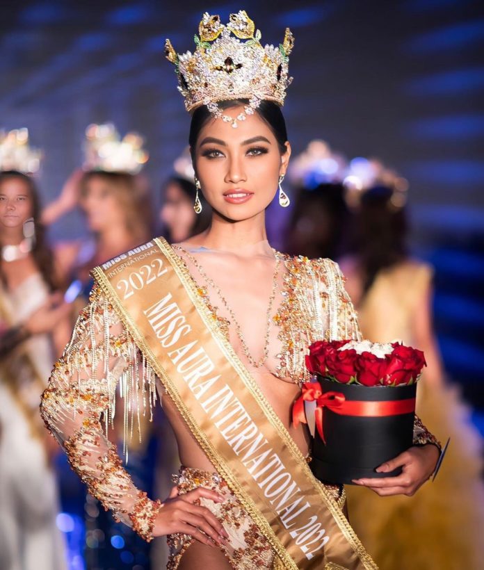 Miss Aura International 2022 is Riskyana Hidayat of Indonesia