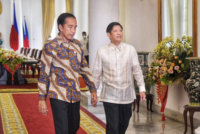Presiden Jokowi dan Ferdinand Romualduz Marcos