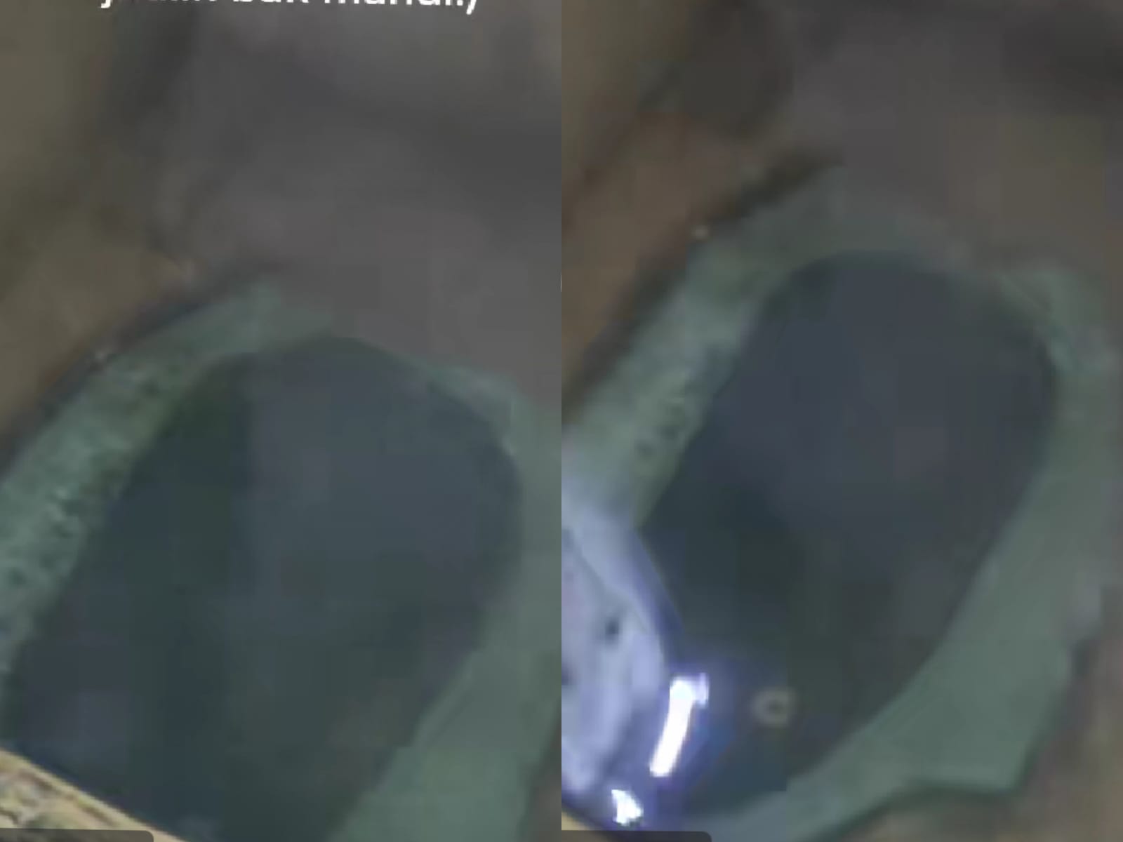 kloset di dalam bak mandi