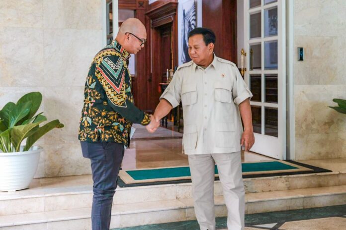 Ketua Umum Arus Bawah Prabowo (ABP), Michael Umbas mbg