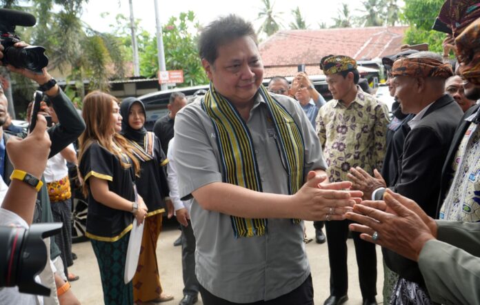 Menteri Koordinator Bidang Perekonomian, Airlangga Hartarto harga pangan dijaga