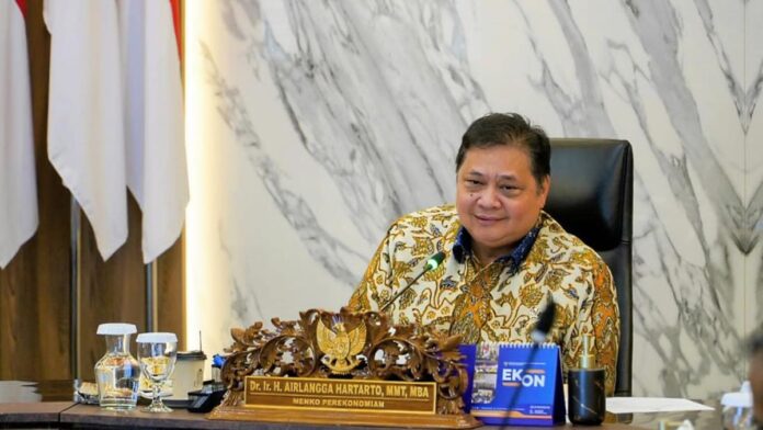 Menteri Koordinator Bidang Perekonomian, Airlangga Hartarto hilirisasi