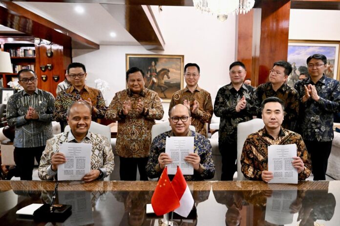 penandatanganan nota kesepahaman (Memorandum of Understanding:MoU) antara Badan Pengelola Investasi Danantara dengan Hisense Group