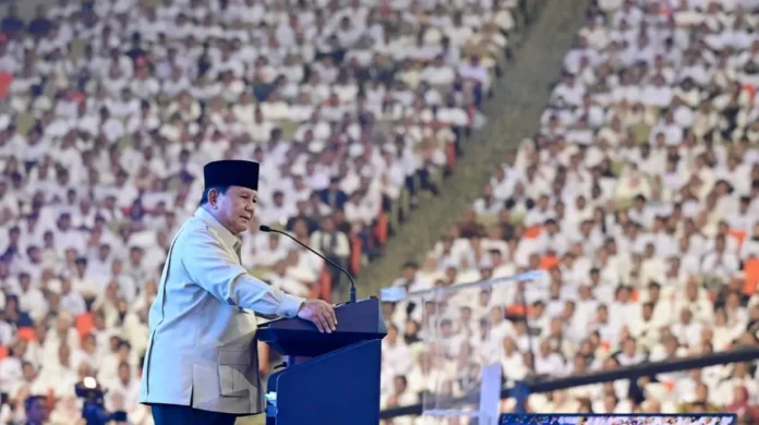 Building Indonesia's Future Generations Through Nutrition” yang digelar di Sentul International Convention Center (SICC) prabowo