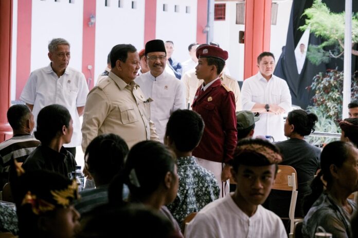Presiden Prabowo meresmikan Sekolah Rakyat Menengah Pertama (SRMP) 17 Tabanan, Bali
