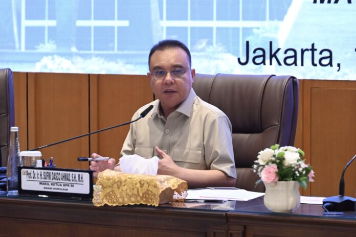 Wakil Ketua DPR RI, Sufmi Dasco Ahmad satgas phk