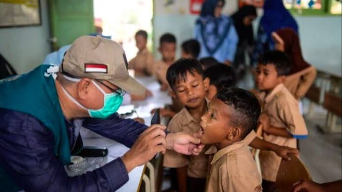 CKG Sekolah Layani 8,82 Juta Siswa cek kesehatan gratis