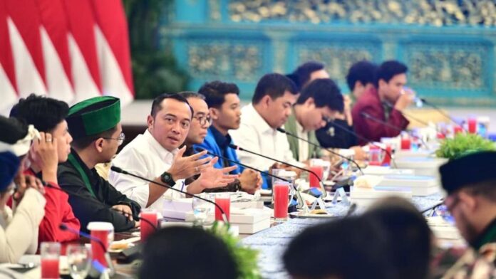 Dialog Mahasiswa, DPR, dan Pemerintah Menteri Sekretaris Negara, Prasetyo Hadi