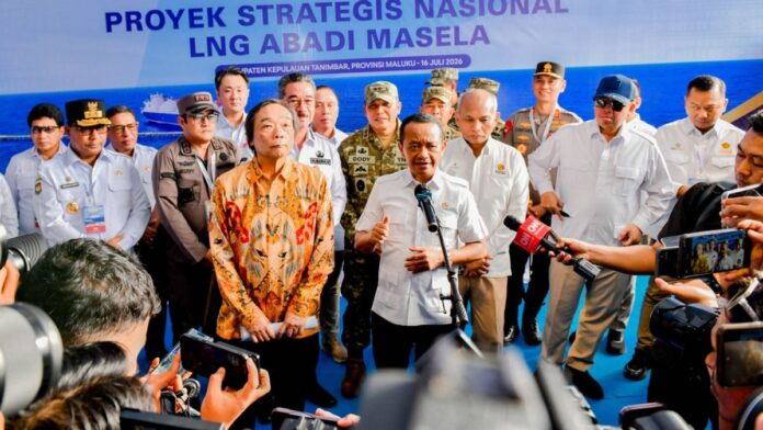 Groundbreaking Blok Masela menteri esdm bahlil