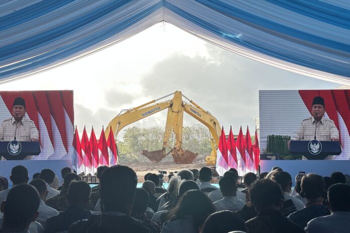 Groundbreaking Blok Masela prabowo