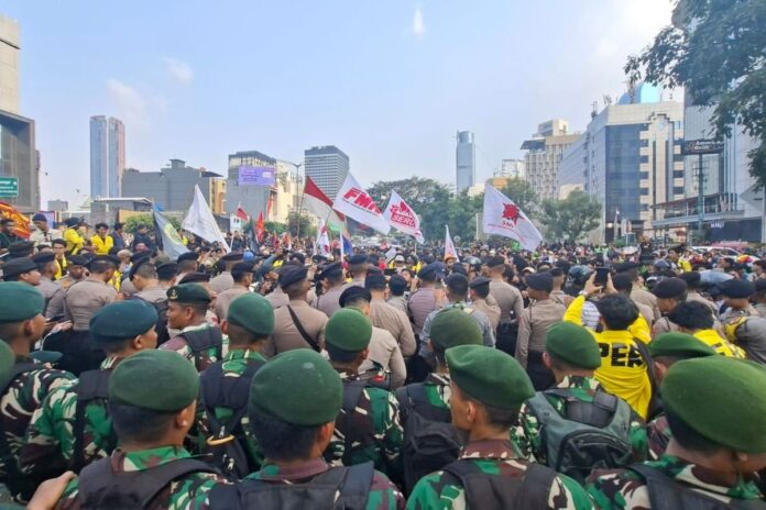 demo mahasiswa tolak