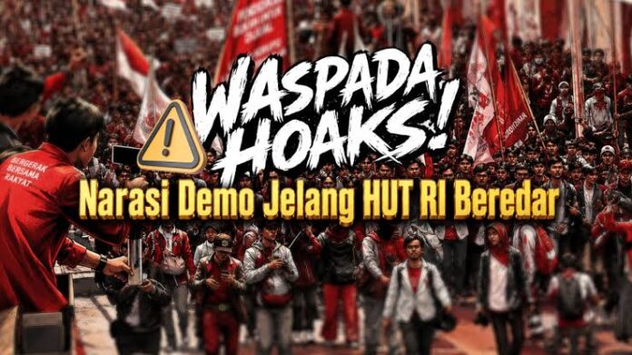 demo jelang hut ri 81 kemerdekaan