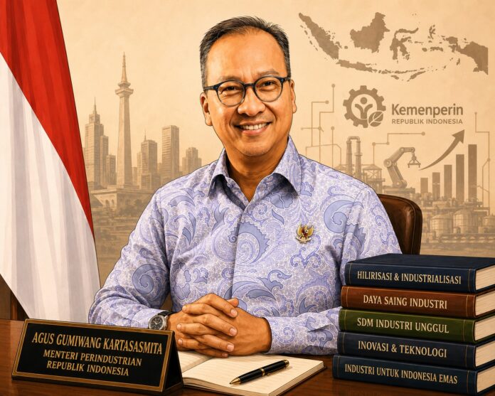 menteri perindustrian agus gumiwang kartasasmita hilirisasi psn papua