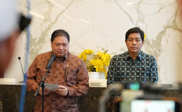 perekonomian Indonesia tumbuh 5,29 persen secara tahunan (yoy) pada triwulan II 2026 Menteri Koordinator Bidang Perekonomian Airlangga Hartarto