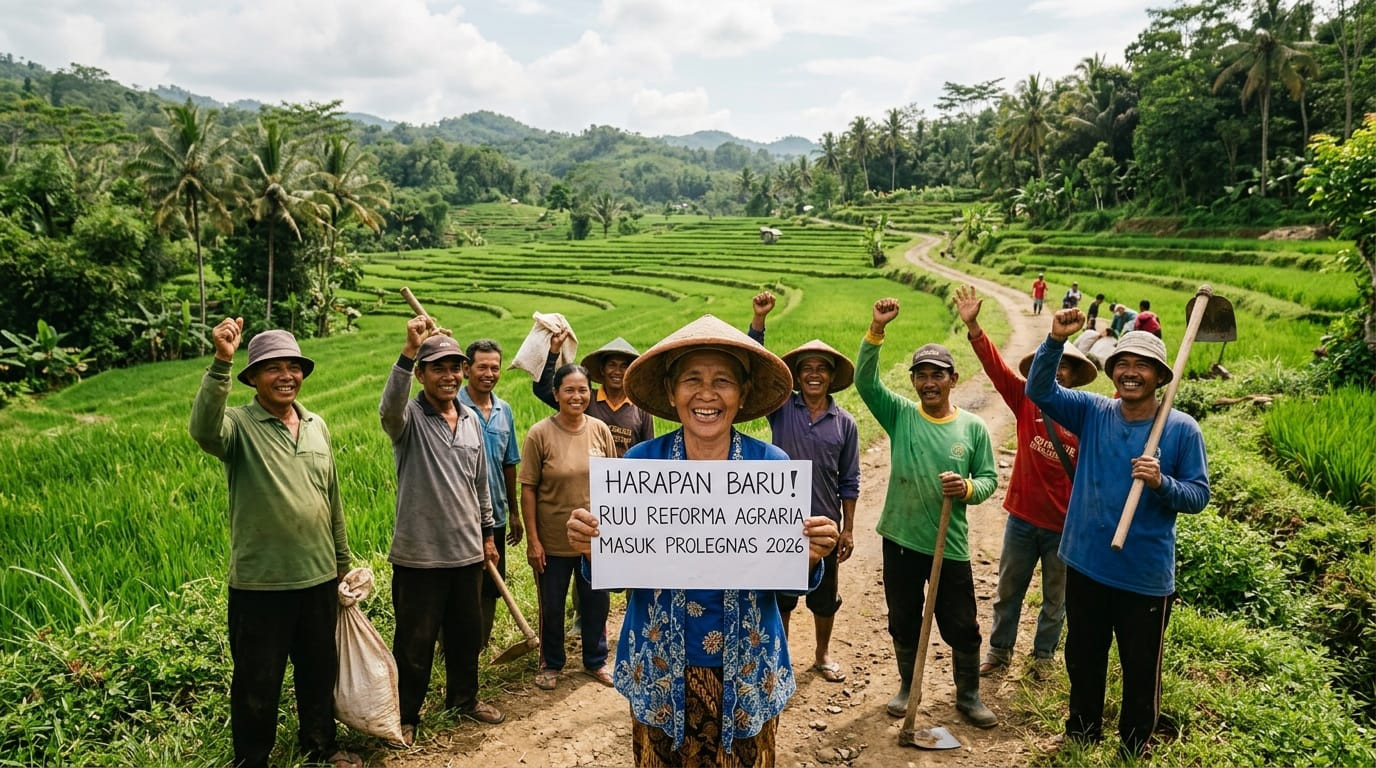 Reforma Agraria Dorong Petani Gurem Naik Kelas dan Lebih Sejahtera Reforma Agraria Dorong Petani Gurem Naik Kelas dan Lebih Sejahtera