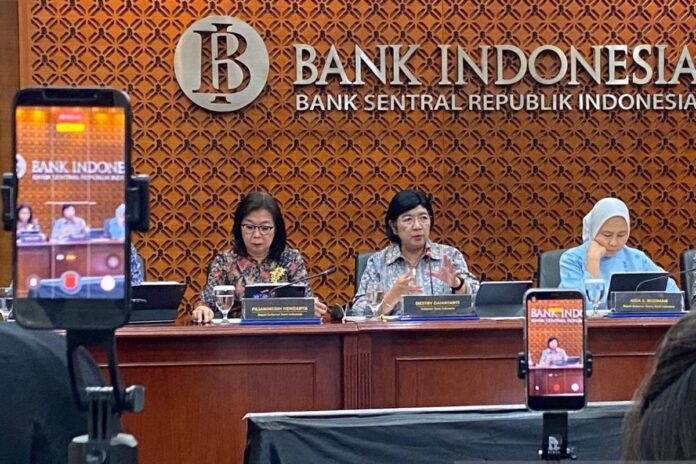 BI Rate sebesar 5,75 persen dalam Rapat Dewan Gubernur pada 22–23 September 2026 gubernur bi destry