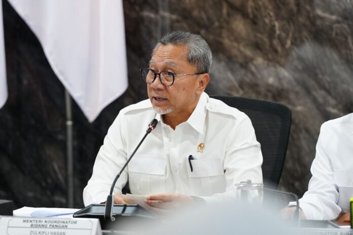 Menteri Koordinator Bidang Pangan Zulkifli Hasan mbg makan bergizi gratis