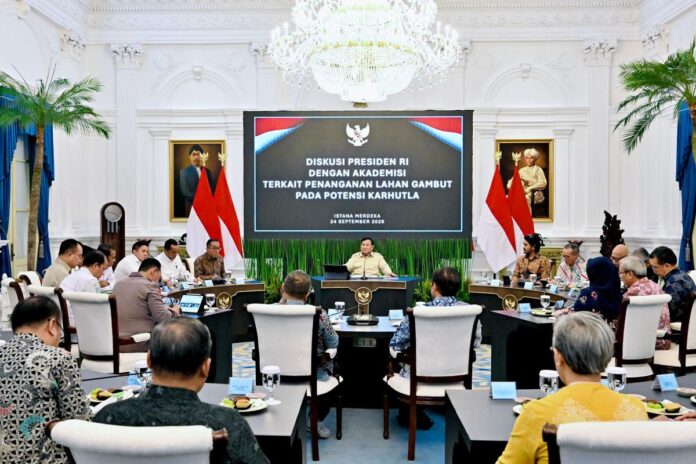 Prabowo Bentuk Badan Pengelolaan Gambut dan Mangrove Nasional